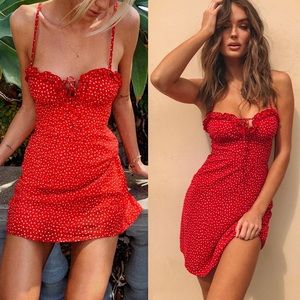 Princess Polly Love Birds Mini Dress